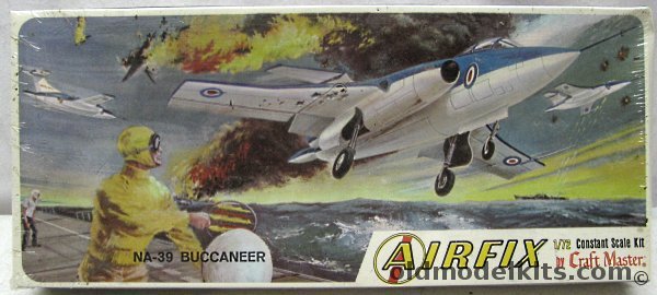 Airfix 1/72 NA-39 Blackburn Buccaneer - Craftmaster Issue, 1404-100 plastic model kit